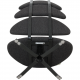 Erik Jørgensen Corna chair in Grey Hallingdal fabric