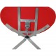 Erik Jørgensen Corona chair in red leather