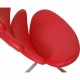 Erik Jørgensen Corona chair in red leather
