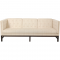 Erik Jørgensen EJ-315 3.seater sofa in white wool