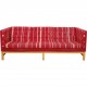 Erik Jørgensen EJ-315 3.personers sofa i rød stof