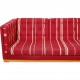 Erik Jørgensen EJ-315 3.personers sofa i rød stof