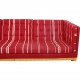 Erik Jørgensen EJ-315 3.personers sofa i rød stof