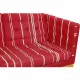 Erik Jørgensen EJ-315 3.personers sofa i rød stof