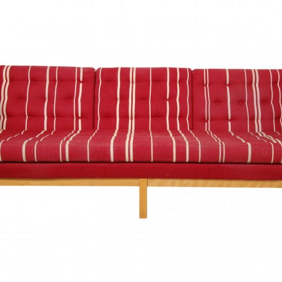 Erik Jørgensen EJ-315 3.personers sofa i rød stof