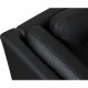 Erik Jørgensen EJ-315 3.personers sofa i nybetrukket sort bizon læder