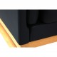 Erik Jørgensen EJ-315 3.personers sofa i nybetrukket sort bizon læder