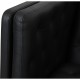 Erik Jørgensen EJ-315 3.personers sofa i nybetrukket sort bizon læder