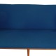 Finn Juhl 3-personers Japan sofa i blåt stof