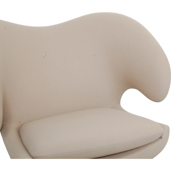 Finn Juhl Pelikan chair in beige fabric