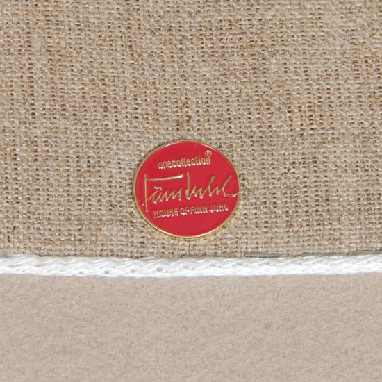 Finn Juhl Pelikan chair in beige fabric