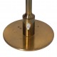 Fog and Mørup Kongelys brass table lamp with patina