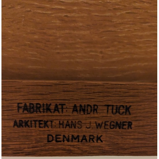 Hans Wegner desk AT-305 of teak and oak
