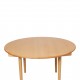 Hans J Wegner Dining table PP-70 with lacquered ash wood
