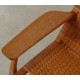 Hans Wegner CH-27 Lounge chair oak