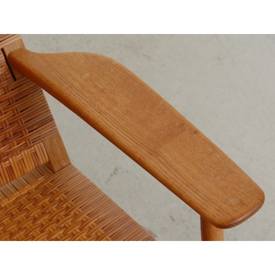 Hans Wegner CH-27 Lounge chair oak