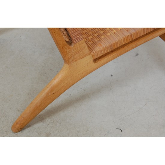 Hans Wegner CH-27 Lounge chair oak