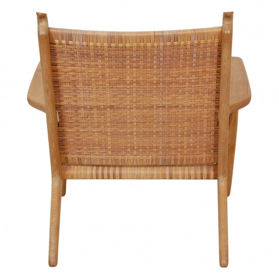 Hans Wegner CH-27 Lounge chair oak