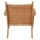 Hans Wegner CH-27 Lounge chair oak