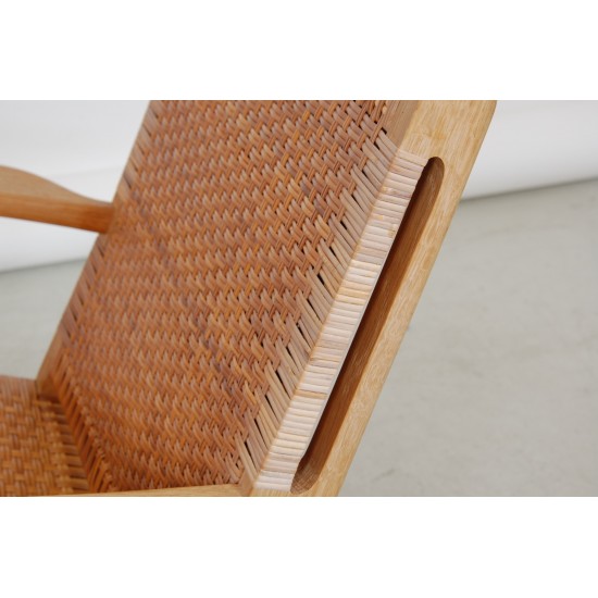 Hans Wegner CH-27 Lounge chair oak