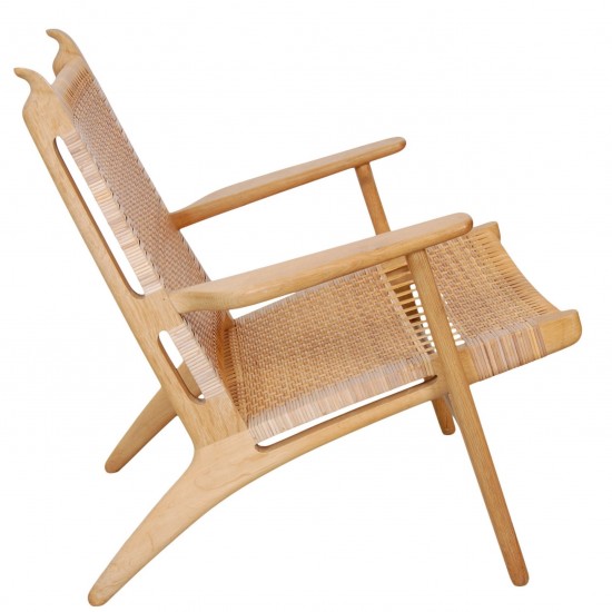 Hans Wegner CH-27 lænestol af eg