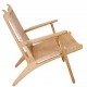 Hans Wegner CH-27 Lounge chair oak