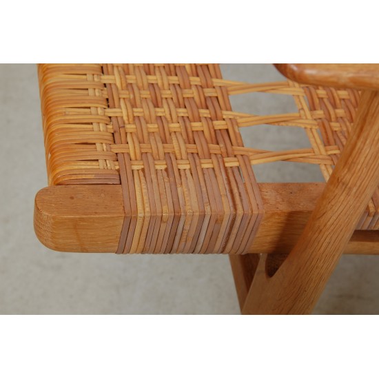 Hans Wegner CH-27 Lounge chair oak