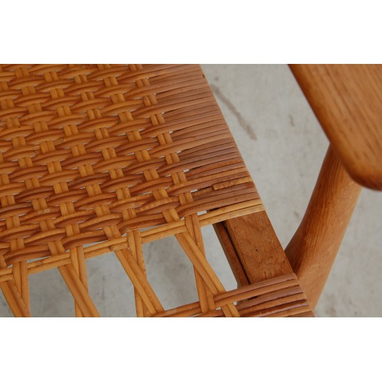 Hans Wegner CH-27 Lounge chair oak