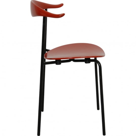 Hans Wegner rød CH88 stol