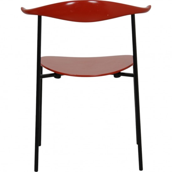 Hans Wegner rød CH88 stol