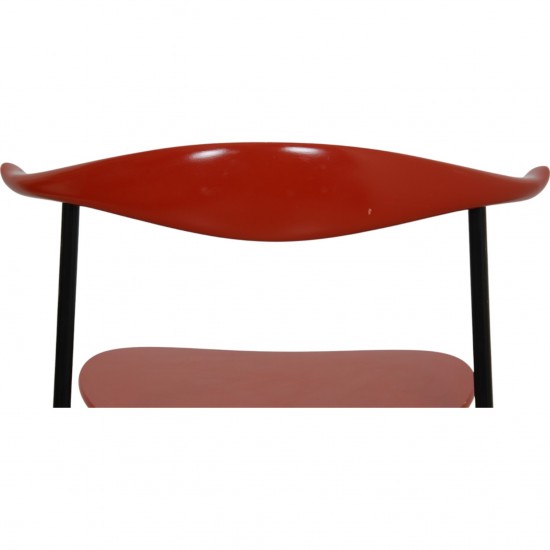 Hans Wegner rød CH88 stol