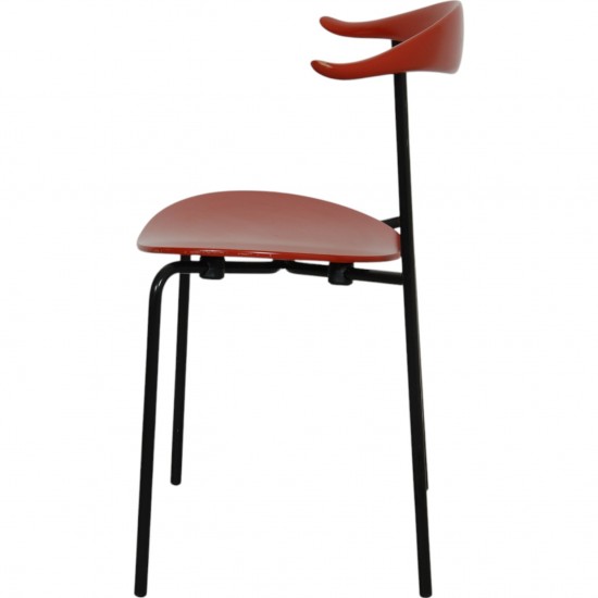 Hans Wegner rød CH88 stol