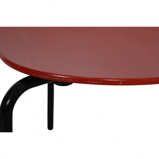 Hans Wegner rød CH88 stol