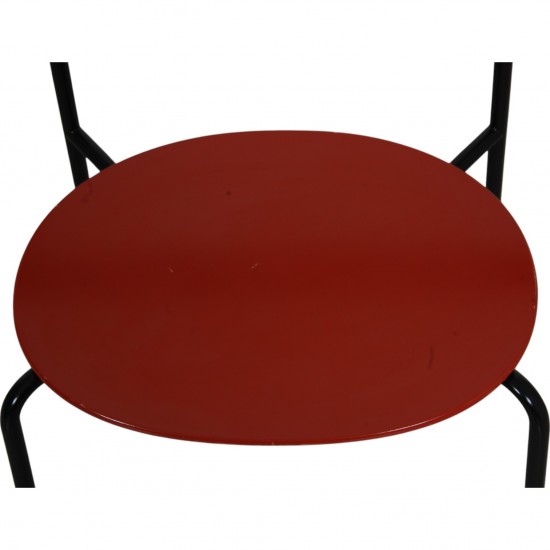 Hans Wegner rød CH88 stol