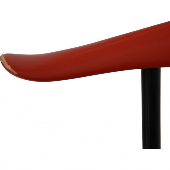 Hans Wegner rød CH88 stol