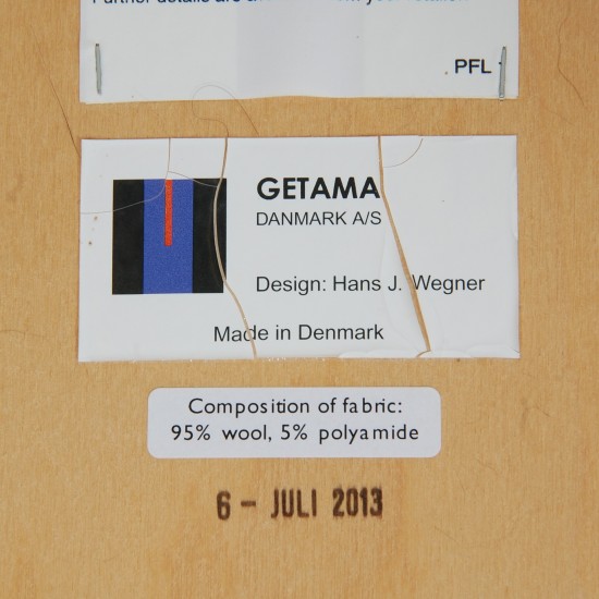 Set of 6 Hans Wegner Ge-525 chairs