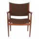 Hans J Wegner JH-513 solid teak wood chair