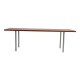 Hans J Wegner teak wood coffee table 62x150