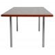 Hans J Wegner teak wood coffee table 62x150