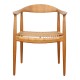 Hans J Wegner The Chair of oak wood and weaved seat 