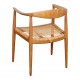 Hans J Wegner The Chair of oak wood and weaved seat 