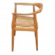 Hans J Wegner The Chair of oak wood and weaved seat 