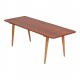 Hans J Wegner AT-11 teak wood coffee table