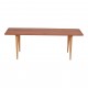 Hans J Wegner AT-11 teak wood coffee table