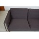 Hans Wegner CH-102 Sofa with grey fabric