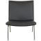 Hans Wegner AP-40 lænestole i sort læder