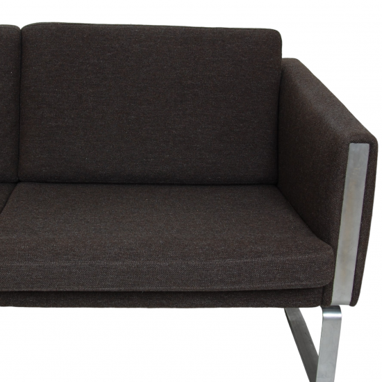 Hans Wegner 3.seater sofa CH-103 in grey hallingdal fabric