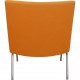 Hans Wegner AP-40 lænestol i orange stof
