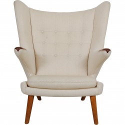 Hans Wegner Papa bear chair in Greenlandish wool