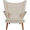 Hans Wegner Bamse stol i grønlandsk uld